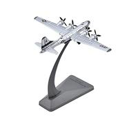 DONGYUCHUN 1/300 Bomber Model B29 Super Fortress World War II Military Alloy Simulation Mini Plane Model with Stand