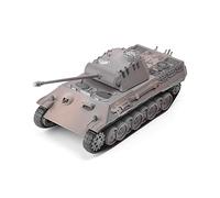 DONGYUCHUN 1/72 WW2 Leopard Type A Hand-Painted Version Glue-Free Assembled Tank Model Simulation Military Toy Decoration,Gray