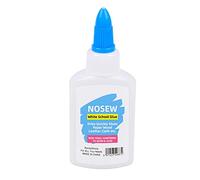 Dongzhi Ultra-Stick Quick Fabric Glue For Almost All Type Fabrics Extra Strong Adhesive Bonds Washable Dry Cleanable Craft Hemming Patching Soft Toys Card Making 30/40/60ML