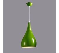 DONHEK Teardrop Pendant Light Industrial Hanging Lights Metal Ceiling Lamp, Single Kitchen Island Lighting Fixture Dining Room Drop Ceiling Lamps Bar Clubs Suspended Lights Star of Light