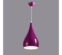 DONHEK Teardrop Pendant Light Industrial Hanging Lights Metal Ceiling Lamp, Single Kitchen Island Lighting Fixture Dining Room Drop Ceiling Lamps Bar Clubs Suspended Lights Star of Light