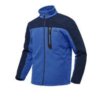 donhobo Mens Fleece Jackets Full Zip Lightweight Casual Jacket with Pockets Stand Collar Outdoor Winter Coat for Walking Hiking Fishing Camping
