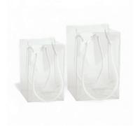 Doni Bomboniere Wedding 10 Pieces Transparent Shopper for Packaging Anniversary Birthday Confirmation Communion Baptism Birth Great Gift Ideas Complete Original Cheap