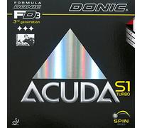 Donic Acuda S1 Turbo, TT, New, Original Packaging, with Free Delivery Black black Size:max.