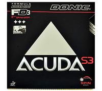 Donic Acuda S3 Table Tennis Rubber (Max, Black)