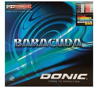 Donic Baracuda Table Tennis Rubber (Red, 2.0mm)