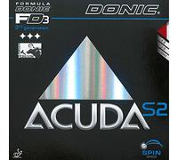 DONIC rubber Acuda S2, black, 2.0 mm