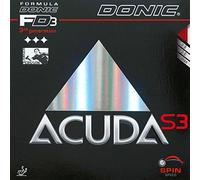 DONIC rubber Acuda S3, black, 2.0 mm