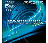 DONIC rubber Baracuda, black, 2.3 mm