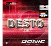 Donic Rubber Desto F3, options 1,8 mm, black