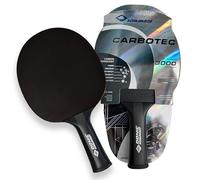 Donic-Schildkröt CarboTec 3000 Table Tennis Racket, 50% Carbon, 2,1 mm Sponge, Energy QRC Pad - ITTF, 758220