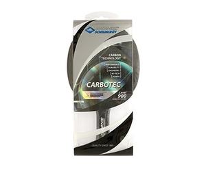Donic-Schildkröt CarboTec 900 Table Tennis Bat, 20% Carbon, Concave Handle, 1.9 mm Sponge, Champion Pad - ITTF, Donic Schildkrot_758212