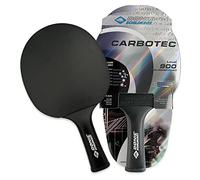 Donic-Schildkröt CarboTec 900 Table Tennis Racket, 20% Carbon, 1,9 mm Sponge, Champion QRC Pad - ITTF, 758219