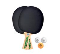 Donic-Schildkroet Fetzner 400 FSC Table Tennis Paddle & Balls Set