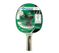 Donic Schildkrot Unisex Child Dima Ovtcharov 400 FSC Table-tennis Bat - Black/Red/Brown, Medium