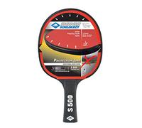 Donic-Schildkröt S500 Protection Line Table Tennis Bat, with Protection against Plucking, 1.5mm Sponge, Elite Pad - ITTF, 713055