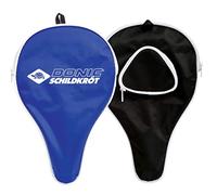 Donic-Schildkröt Table Tennis Bat Classic Cover, 3-Ball Compartment, Classic Design, Blue
