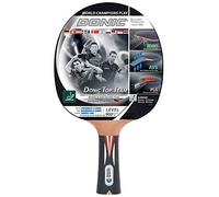 Donic-Schildkröt Top Team 800 Table Tennis Bat, AVS & PLS Handle, 2.0 mm Sponge, Alpha-Slick Pad - ITTF, 754199