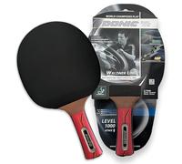 Donic-Schildkröt Waldner 1000 Table Tennis Bat, ABP Handle, Sponge 2.1 mm, Easy-Slick Pad - ITTF, 751801