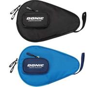 DONIC Table Tennis Racket Cover Ginger with 1 Ball Compartment on the Front (Black)
