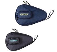 DONIC Table Tennis Racket Cover Tilt 1 Ball Compartment on the Front (Black)