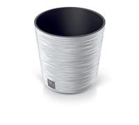 Doniczka FURU ROUND LOW 25cm biała Prosperplast Prosperplast 1 Spółka Z Ogranicz
