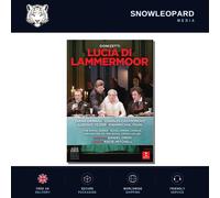 DONIZETTI LUCIA DI LAMMERMOOR DVD Diana Damrau Charles Catronovo Brand New UK R2