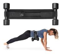 DONJIM Hip Thrust Belt for Dumbbells, Adjustable Gym Belt for Hip Thrust, Exercise Belt with Anti-skid Pad, Weight Lifting Belt Ideal for Training Hip, Back, Waist, Safty Buckle & Magic Sticker Design