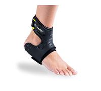 DonJoy Performance POD Ankle Brace, Best Support for Stability, Ankle Sprain, Roll, Strains for Football, Soccer, Basketball, Lacrosse, Volleyball - Medium - Left - Black