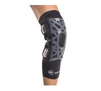 DonJoy Performance WEBTECH Knee Support Brace for Men and Women | Knee Pain Relief Support with Compression Undersleeve | Silicone Web Technology with Silicone Web Technology: Black, Small