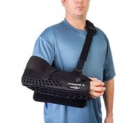DonJoy UltraSling III Shoulder Support - Rotator Cuff, Capsular Shift, Soft Tissue Strain, Dislocation, and PostOp - Large