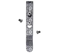 Donk! Pocket Clip for Leatherman Free P & T Series, ARC, Bond and Curl Multi-Tools | Titanium TC4 - Matte | Titanium Screws | 5 Custom Designs - ‘Kaleidoscope Matte’