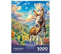 Donkey 1000 Piece Impossible Puzzle for Adults - Challenging Jigsaw Puzzles, Family Activity & Game Gift 70x50cm/1000pcs