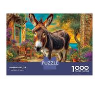 Donkey 1000 Piece Impossible Puzzle for Adults - Challenging Jigsaw Puzzles, Family Activity & Game Gift 52x38cm/1000pcs