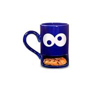 Donkey 210322 Mug Monster, Mug with cookie slot, blue