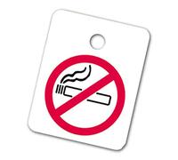 Donkey Auto Products No Smoking Reminders - Plastic Key Tag Fobs (250 per Pack)