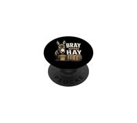 Donkey Bray Hay Farm Animal PopSockets Adhesive PopGrip