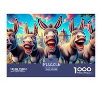 Donkey Cart SceneEngaging 1000-Piece Jigsaw Puzzles for Adults Featuring Challenging Educational Games for Both Women And Men - A Fantastic Collaborative Activity for Adults And Kids Age 12 Years And