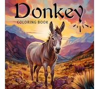 Donkey Coloring Book