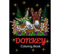 Donkey Coloring Book: For Children And Toddlers