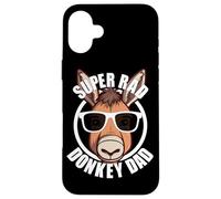 Donkey Dad Funny Father’s Day Farm Animals Farmer Men’s Case for iPhone 16 Plus