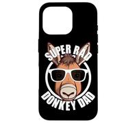 Donkey Dad Funny Father’s Day Farm Animals Farmer Men’s Case for iPhone 16 Pro