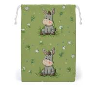 Donkey Daisy Floral Storage Bag Pack Canvas Pouch