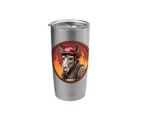 Donkey Fire Brigade/Fireman Donkey Stainless Steel Insulated Tumbler