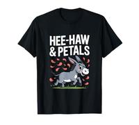 Donkey Flower Fun with HEE-HAW & Petals T-Shirt