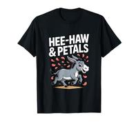 Donkey Flower Fun with HEE-HAW & Petals T-Shirt