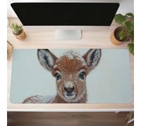 Donkey Gaming Mouse Mat Yellow Large Mouse Pad 80 x 40cm XXL Mousepad Desk Mat Improved Precision and Speed Rubber Base for Stable Grip on Smooth Surfaces Table Pad PjY6691 7-4