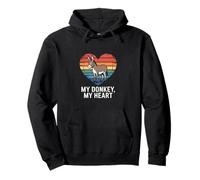 Donkey Heart - MY DONKEY, MY HEART Pullover Hoodie