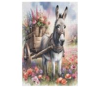 Donkey Jigsaw Puzzles 1000 Pieces Puzzle Adults Game Jigsaw Toys Teenagers Gifts Wall Decoration 78×53cm