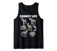 Donkey Life Funny Donkey Lover Cute Farm Animal Tank Top
